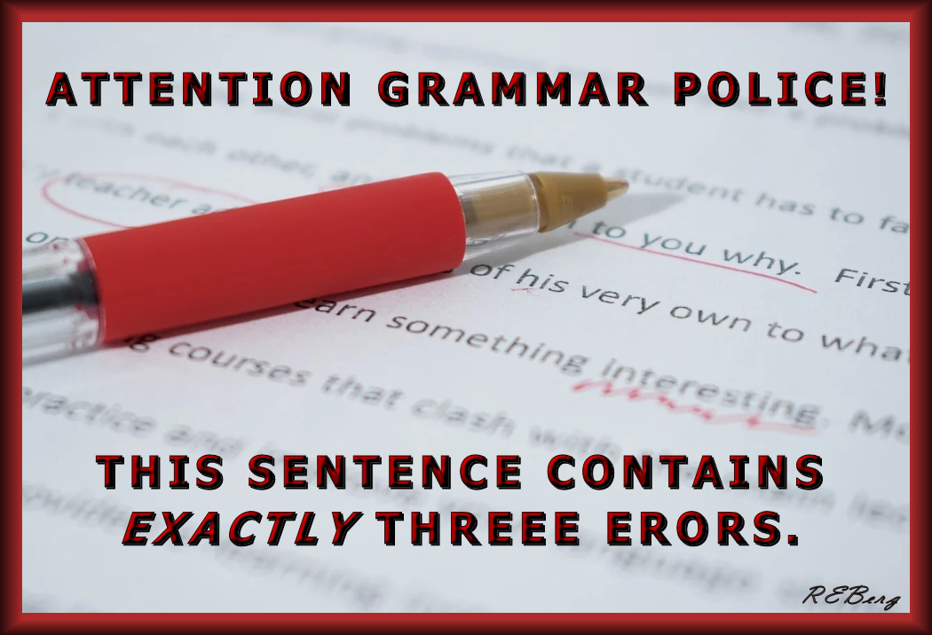 Erroneous Exemplification